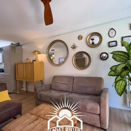 Le Patio Vauban Airco Garage For 4 By Sunset * Αντίμπ